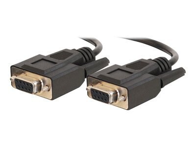 C2G - serial cable - DB-9 to DB-9 - 3 ft