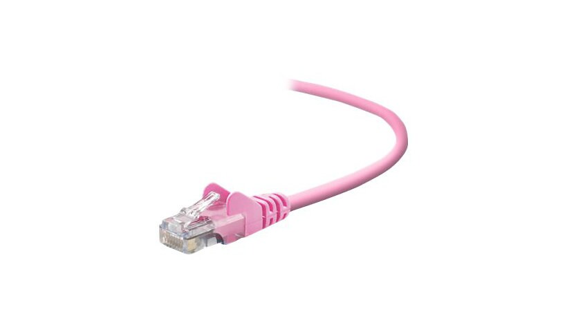 Belkin patch cable - 0.9 m - pink