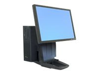 Ergotron Neo-Flex All-In-One Lift Stand stand - for LCD display / CPU - black