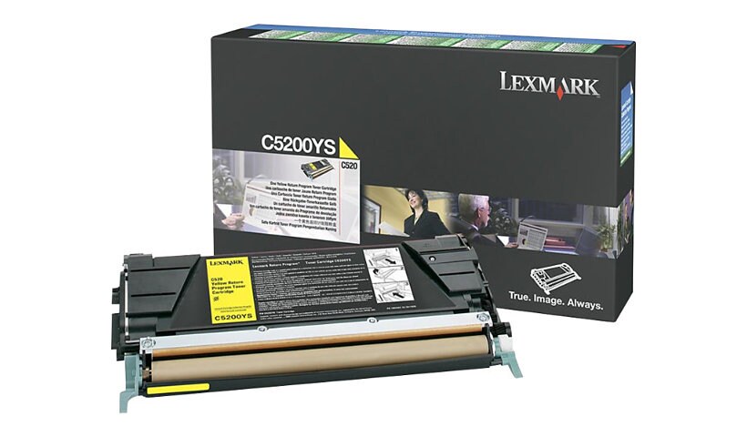 Lexmark - yellow - original - toner cartridge - LRP