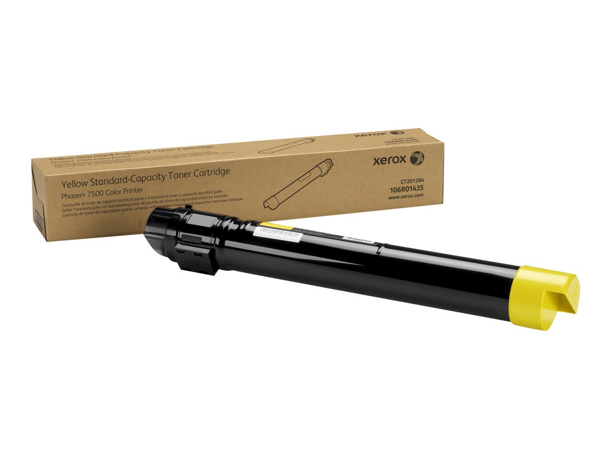 Xerox - yellow - original - toner cartridge