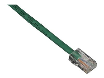 Black Box 3ft Green Cat5 CAT5e UTP Patch Cable, 350Mhz, No Boot, 3'