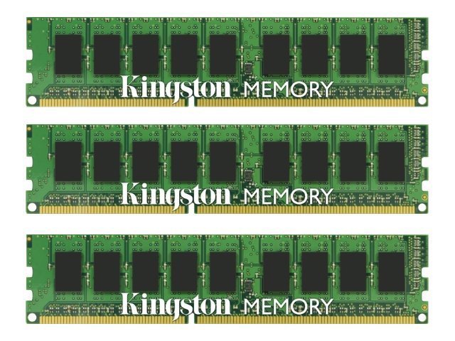 Kingston memory - 12 GB : 3 x 4 GB - DIMM 240-pin - DDR3