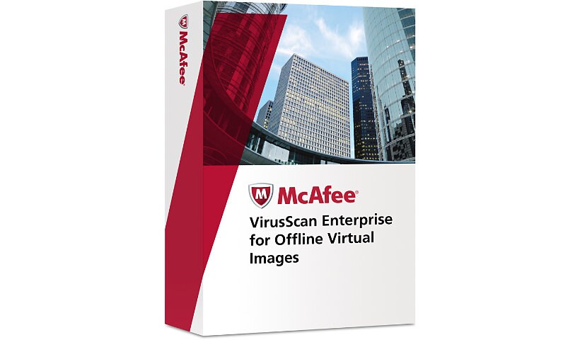 McAfee Integrity Monitor for Virtual Server - license + 1 Year Gold Support