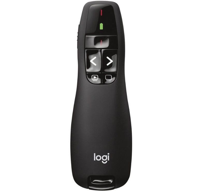Logitech Wireless Presenter R400 presentation remote control - 910