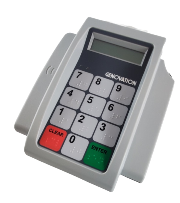 Genovation MiniTerm 905 12-Key Membrane Keypad with Braille