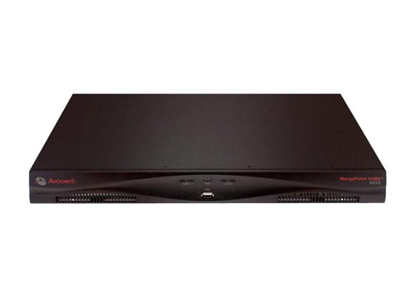 Avocent MergePoint Unity KVM over IP and Serial Console Switch 2032 - KVM switch - 32 ports - desktop