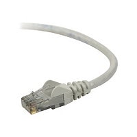 Belkin 5ft CAT6 Ethernet Patch Cable Snagless, RJ45, M/M, Gray - patch cabl