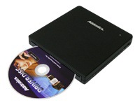 Addonics Pocket DVD+/-R/RW/DL DVD±RW (+R DL) / DVD-RAM drive - with USIB eSATA cable