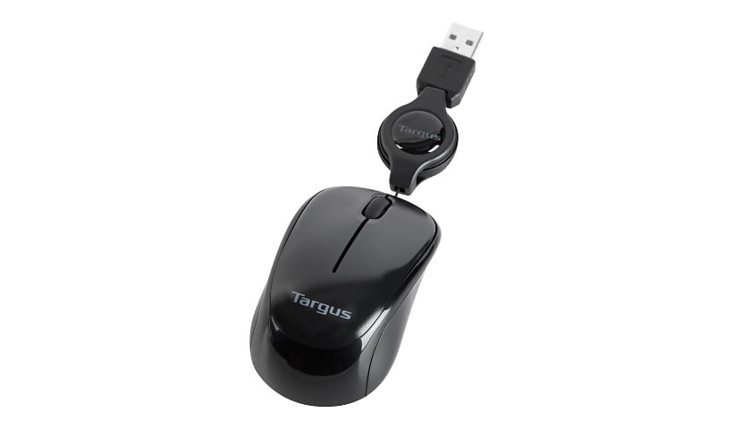 Targus Compact - mouse - USB - gray, black
