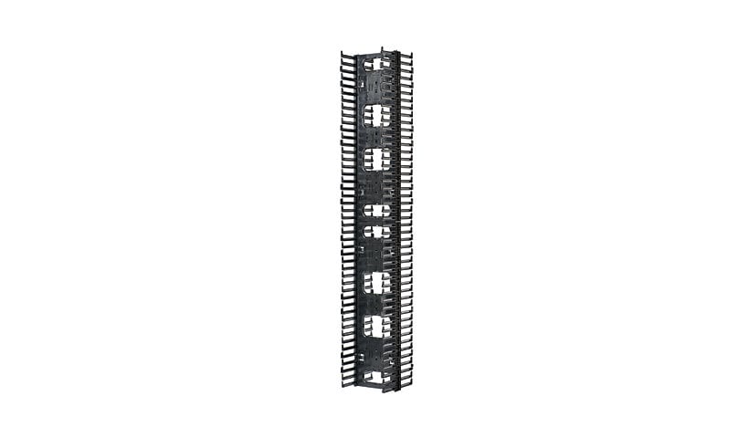 Panduit NRV6 Dual Sided Vertical Cable Manager - Black