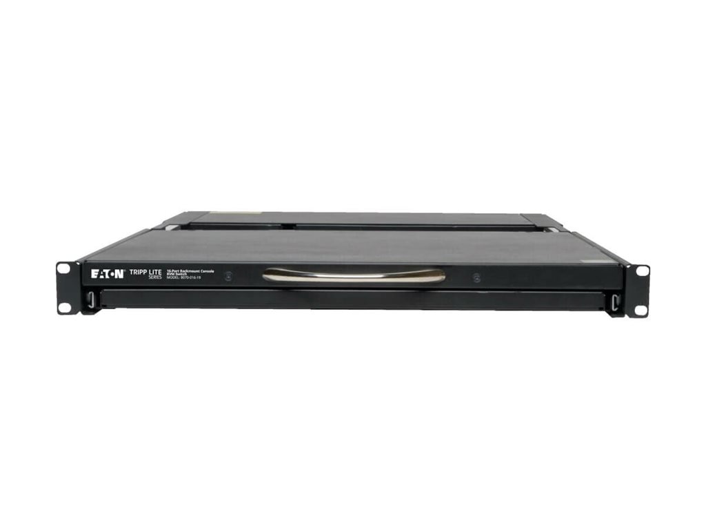 Thumbnail 2 of 11 for Eaton Tripp Lite Series 16-Port Rack Console Cat5 KVM Switch 1U RM 19" LCD Rackmount - KVM console - 19"