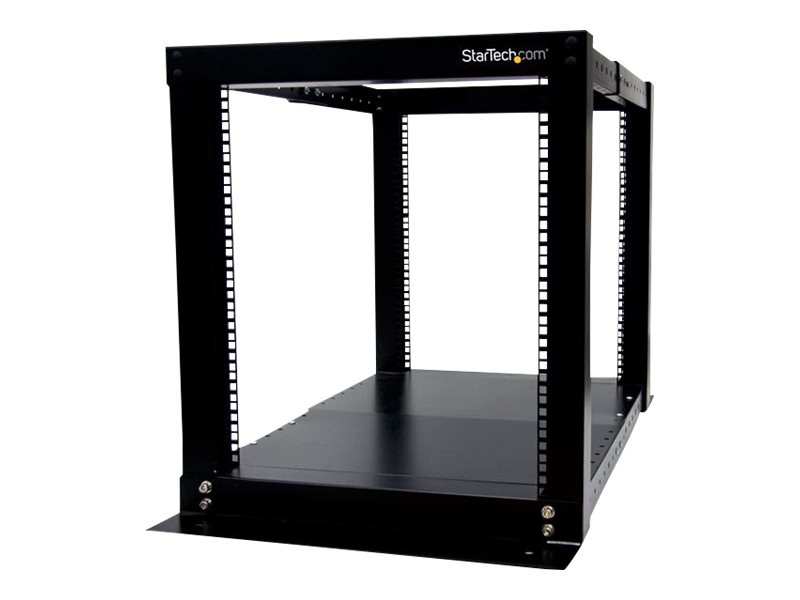 StarTech.com 12U Open Frame Server Rack - 4 Post Adjustable Depth (18.3" to