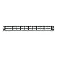 Panduit MINI-COM High Density Modular - patch panel - 1U - 19"/23"