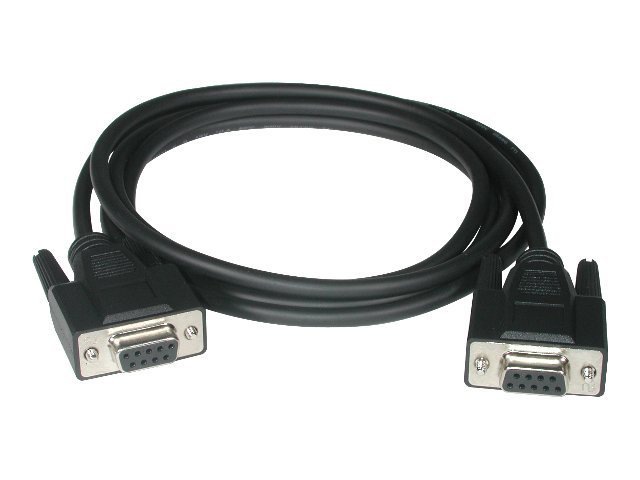 C2G 15FT DBP F/F NULL MODEM BLK