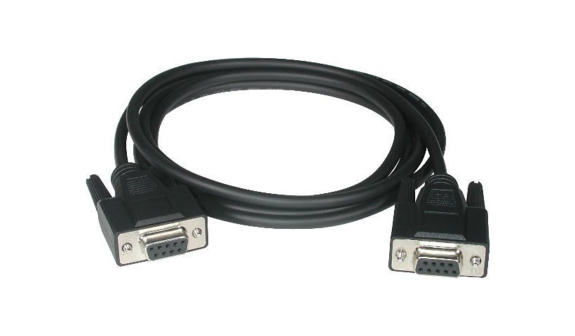 C2G - null modem cable - DB-9 to DB-9 - 4.6 m