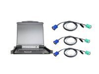 ATEN 16-PORT LCD KVM CONSOLE KIT