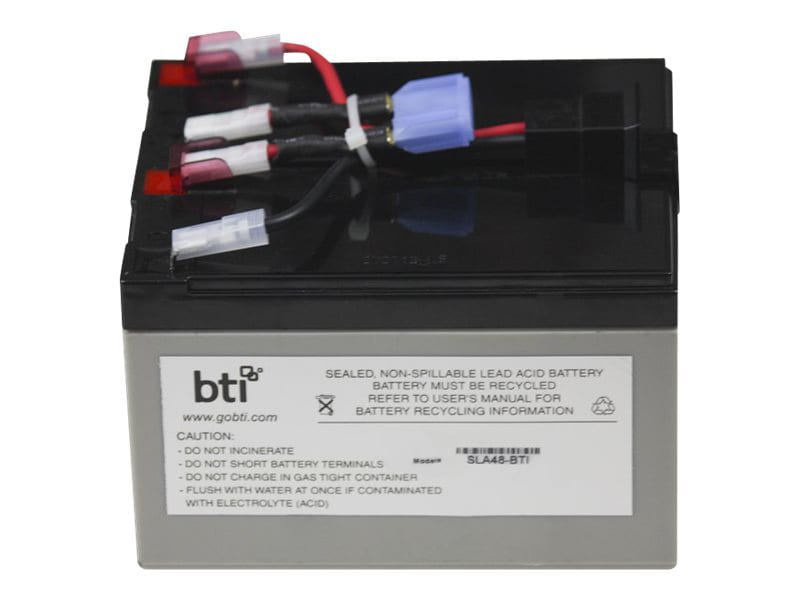 BTI Replacement Battery #48 for APC - UPS battery - Sealed Lead Acid (SLA)