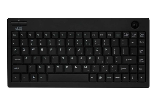 Adesso AKB-310UB Mini Trackball Keyboard