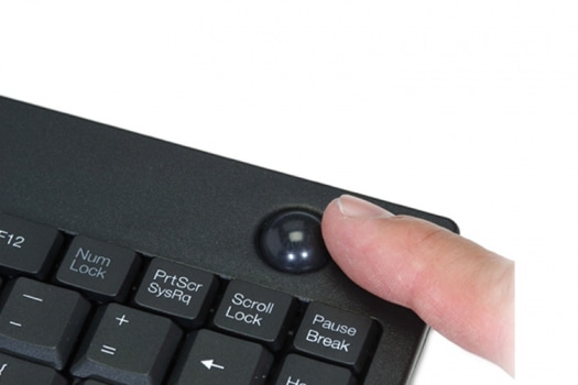 Adesso AKB-310UB Mini Trackball Keyboard - Thumbnail 5
