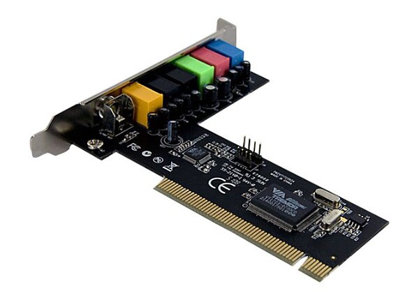 StarTech.com 7.1 Channel PCI Digital Surround Sound Adapter Card - 24 bit - sound card