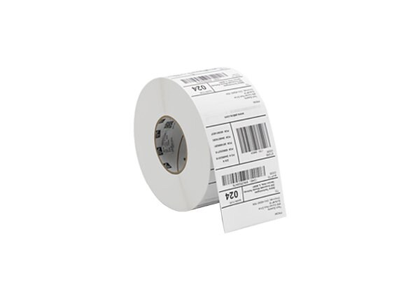 Zebra Label, Paper, 2.38 x 1in, Thermal Transfer, Z-Select 4000T, 1 in core