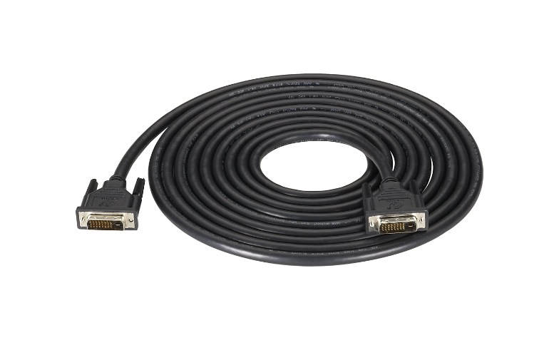 Black Box 15ft Dvi Dual Link Monitor Cable Dvi D M M 2560x1600 15 Evndvi02 0015 Audio Video Cables Cdwg Com