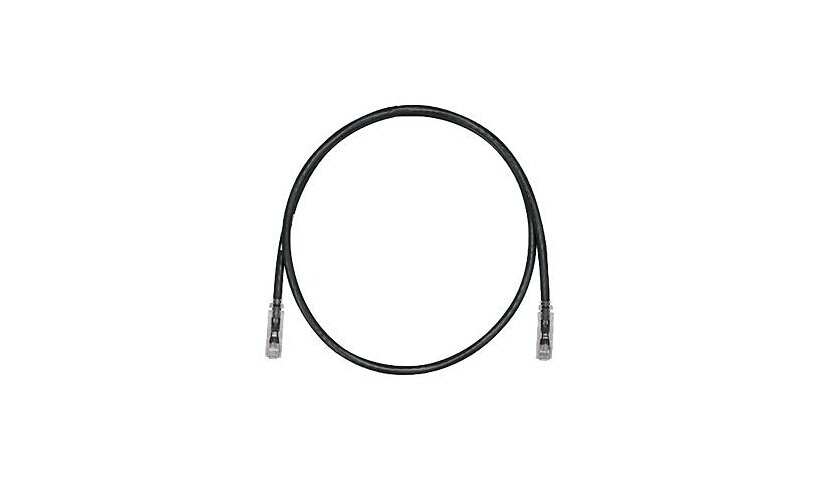 Panduit TX6 PLUS patch cable - 2 ft - black