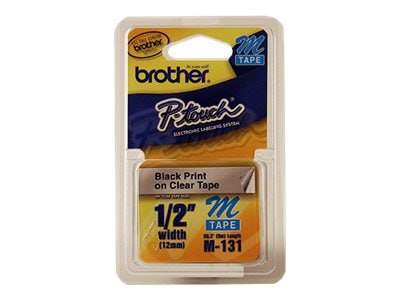 Brother M131 - non-laminated tape - 1 cassette(s) -