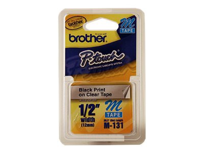 Brother M131 - non-laminated tape - 1 cassette(s) -