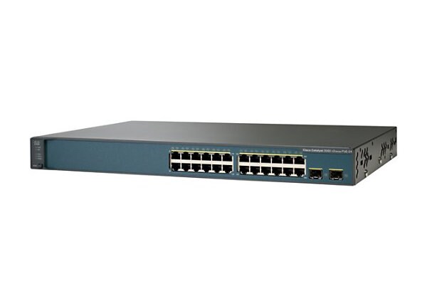 Cisco Catalyst 3560V2-24PS - switch - 24 ports - managed - rack-mountable