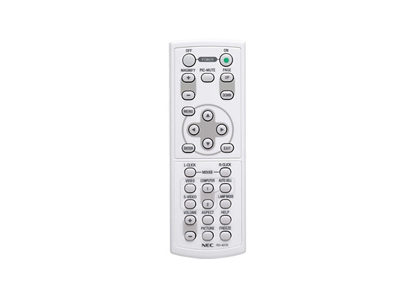 NEC RMT-PJ29 - remote control