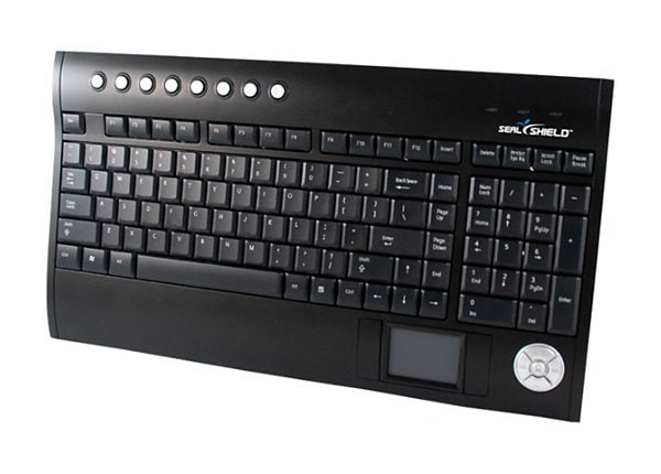 Seal Shield SILVER SURF TOUCH™ Wireless Keyboard w/Integrated Touch Pad
