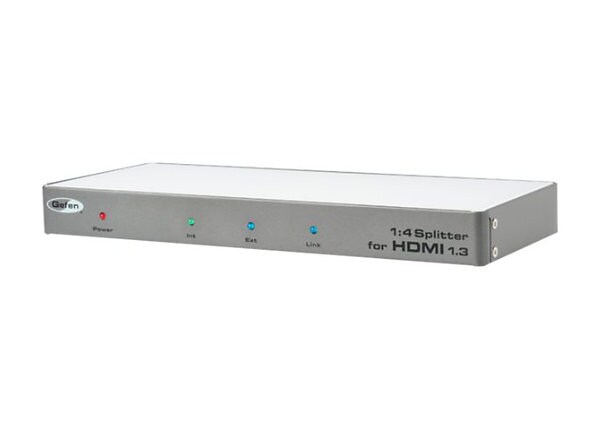 Gefen 1:4 HDMI Splitter - video/audio switch - 4 ports