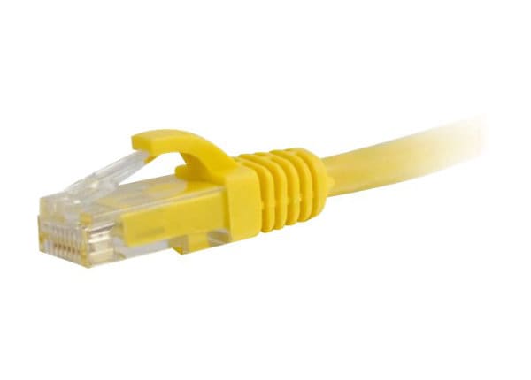 C2G 5FT CAT5E SNAGLES PATCH M YELLOW