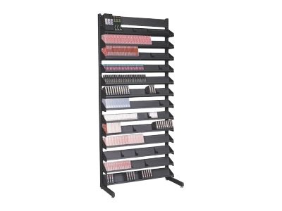 Turtle Double Sided - 24 Multi-Media Shelves - media storage