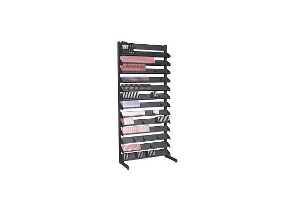 Turtle Double Sided - 24 Multi-Media Shelves - media storage