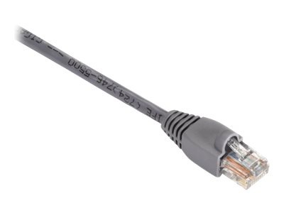 Black Box 5ft Cat5 CAT5e 350mhz Gray UTP PVC Snagless Patch Cable 25-pack