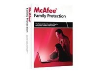 McAfee Family Protection - box pack (1 year) - 3 users