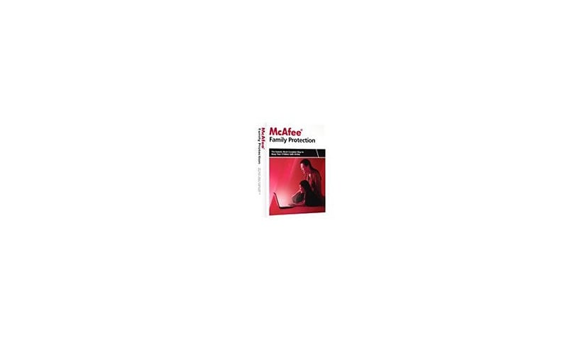 McAfee Family Protection - box pack (1 year) - 3 users
