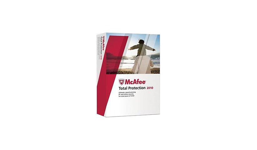 McAfee Total Protection 2010 - box pack (1 year) - 1 user