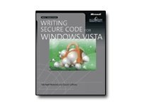 Writing Secure Code for Windows Vista - reference book