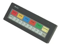 Logic Controls KB1700 Programmable USB Keyboard - Black