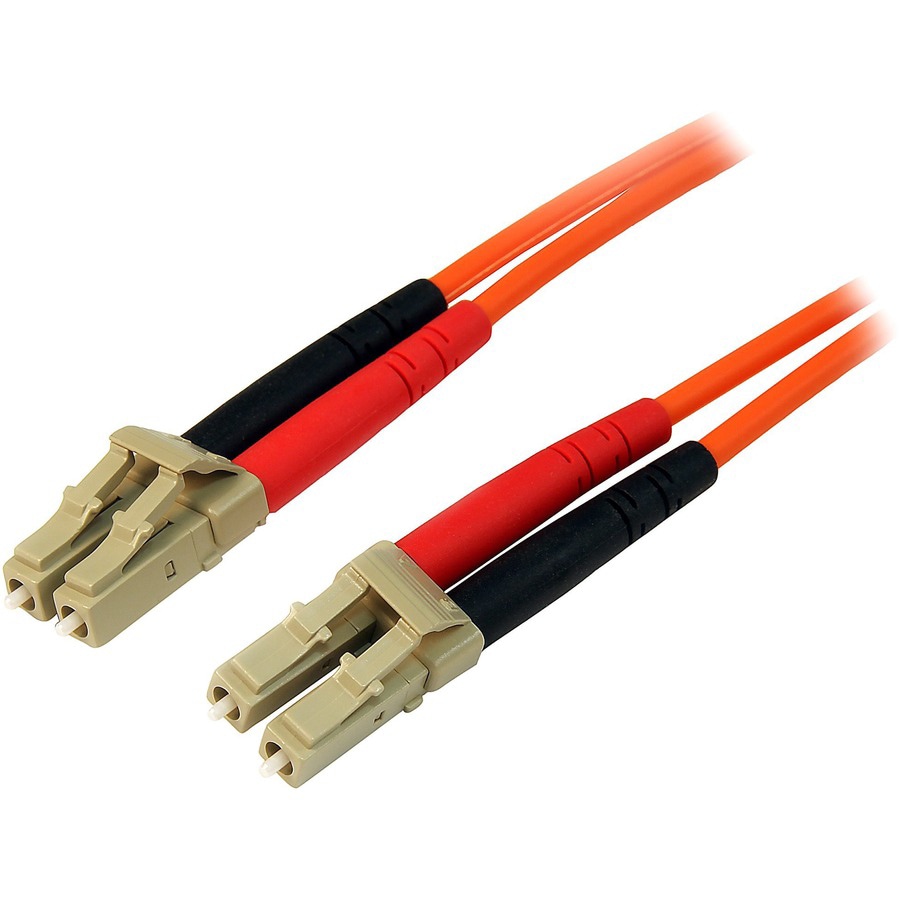 StarTech.com 1m Fiber Optic Cable - Multimode Duplex 50/125 - LSZH - LC/LC