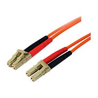 StarTech.com 1m Fiber Optic Cable - Multimode Duplex 50/125 - LSZH - LC/LC