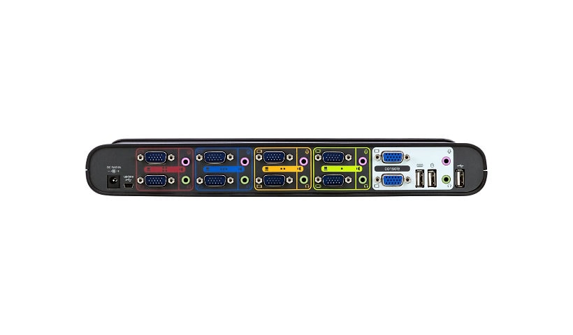 Belkin SOHO KVM Switch, Dual Monitor VGA & USB - Desktop KVM - 4 Port