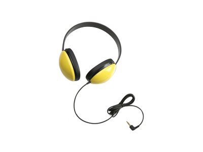 Califone 2800-YL - headphones - 2800-YL - Headphones - CDW.com