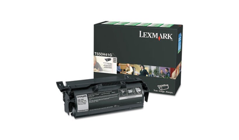 Lexmark - High Yield - black - original - toner cartridge - LRP - TAA Compliant