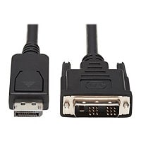 Tripp Lite 6ft DisplayPort to DVI-D / DP to DVI AdapterConverter Single Link Video Cable M/M 6' - display cable - 1.8 m
