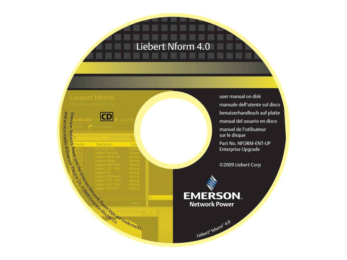 Liebert Nform Enterprise Edition - license - 100 devices